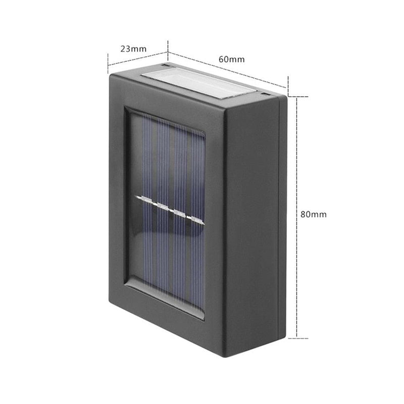 Kit Luminárias LED Recarregáveis com Luz Solar