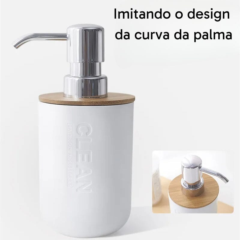 Kit para Banheiro Bambu Luxo - 6 Peças