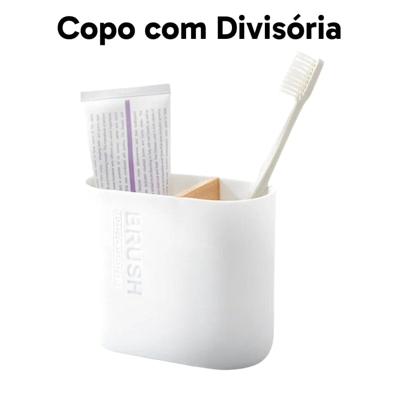 Kit para Banheiro Bambu Luxo - 6 Peças