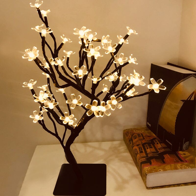 Luminária de Mesa LED Árvore Bonsai