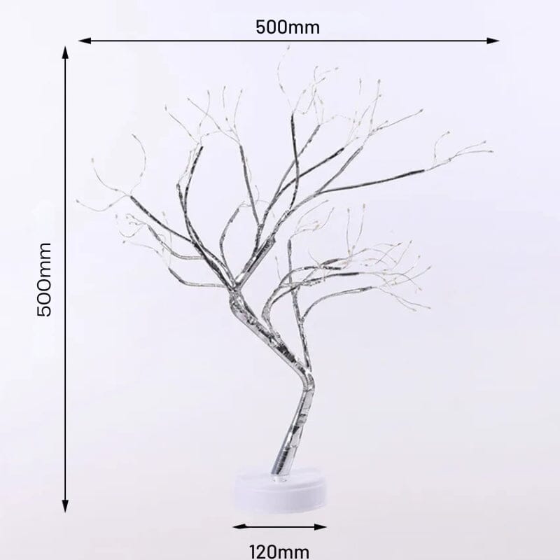 Luminária de Mesa Led USB Árvore Decorativa