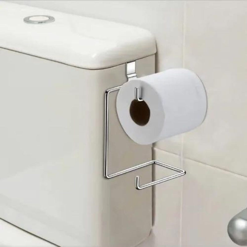 Suporte Para Papel Higiênico Com Fixação Por Sucção Ventosa